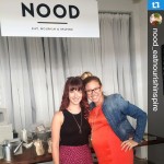 Spotted! Gabby and the glowing Rachel popped into the noodeatnourishinspirehellip