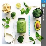 Green smoothie perfection! Repost oneactivelife with repostappG O I Nhellip
