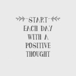 Whats your positive thought for today? livingthegreen findhealthyourway positive thoughtshellip