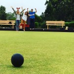 Love this photo on the bowlinggreen at our Green Goodnesshellip